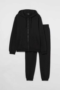 H&M 2-piece Relaxed Fit Set Oberteile Herren Hellgrau | 9136-QOBUD
