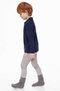 H&M 3-pack Baumwoll Joggers Jersey Kinder Hellgrau Dunkelgrau | 4196-DHIVB