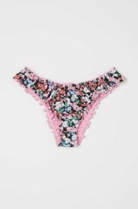 H&M Bikini Bottoms Strandkleidung Damen Grün | 6832-XFCJE