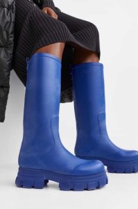 H&M Chunky Rubber Stiefel Damen Hellblau | 3015-SQYFT