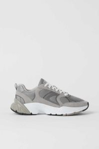 H&M Chunky Sneakers Damen Weiß Dunkelrot | 8903-DRXOK