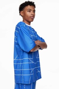 H&M DryMove Reversible top Sportbekleidung Kinder Hellblau | 2790-HVLAU
