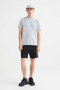 H&M DryMove Seamless top Sportbekleidung Herren Dunkelgrau Braun | 7621-DCFRY