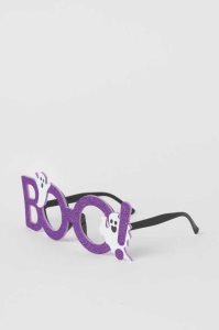 H&M Glittery Party Eyeglasses Brille Damen Rot | 8254-TBSQN