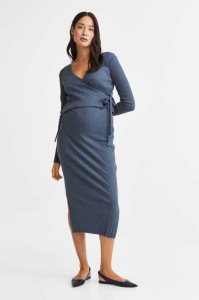 H&M MAMA 2-piece Top and Skirt Set Schwangerschaftskleidung Damen Dunkelrot | 1987-TLJAC