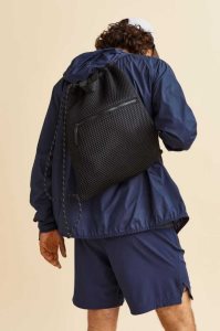 H&M Mesh Gym Bag Sportbekleidung Herren Schwarz | 3762-QMTXF
