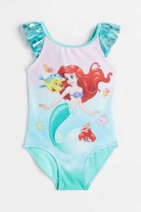 H&M Printed Badeanzüge Kinder Türkis | 4872-TNMFQ