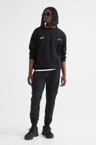 H&M Schlank Fit Nylon Cargo Joggers Hose Herren Dunkelgrau | 7068-KLIEH