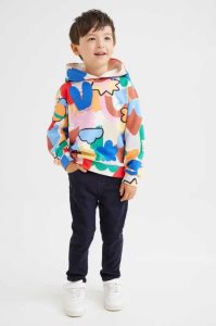 H&M Slim Fit Corduroy Hose Kinder Dunkelgrau | 3821-WHYNR