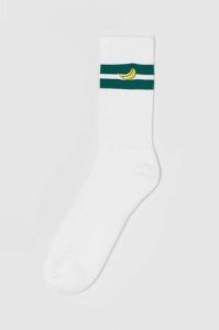 H&M Socken Herren Senfgelb Gelb Blau | 0375-IYDFP