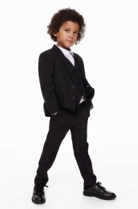 H&M Suit Hose Kinder Dunkelblau | 9637-MBIRP