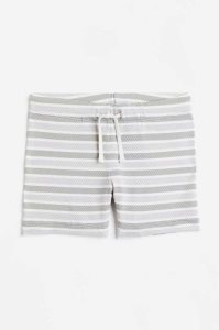 H&M Textured trunks Bademode Kinder Hellgrau | 2567-QEWGZ
