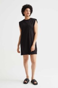 H&M Ärmellose Jersey Kleider Damen Mintfarben Grün | 2896-YHLMI